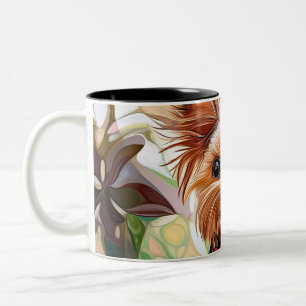 Funny Coffee Lover Mug Design with Vibrant Colors 