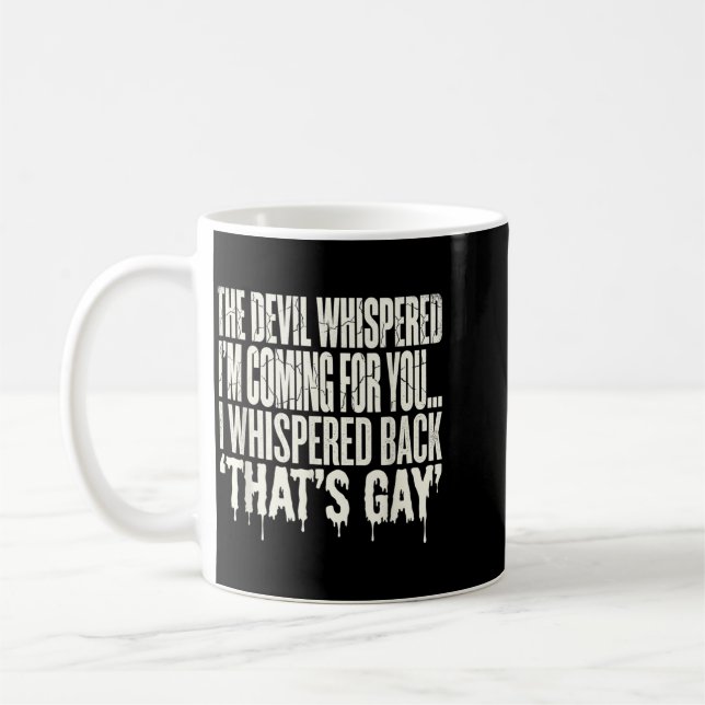 Funny Coffee Mug (Left)