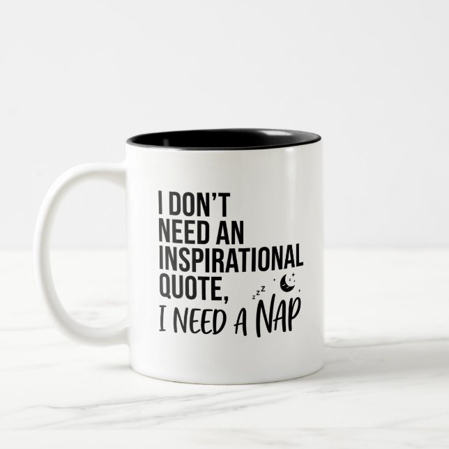 Funny Coffee Mug 2 Tone (Left)