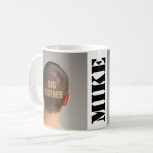 Funny Coffee Mug Big Brother Haircut Shaved Head