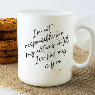 Funny Coffee Mug   Coffee Lover Gift   Humour Mugs