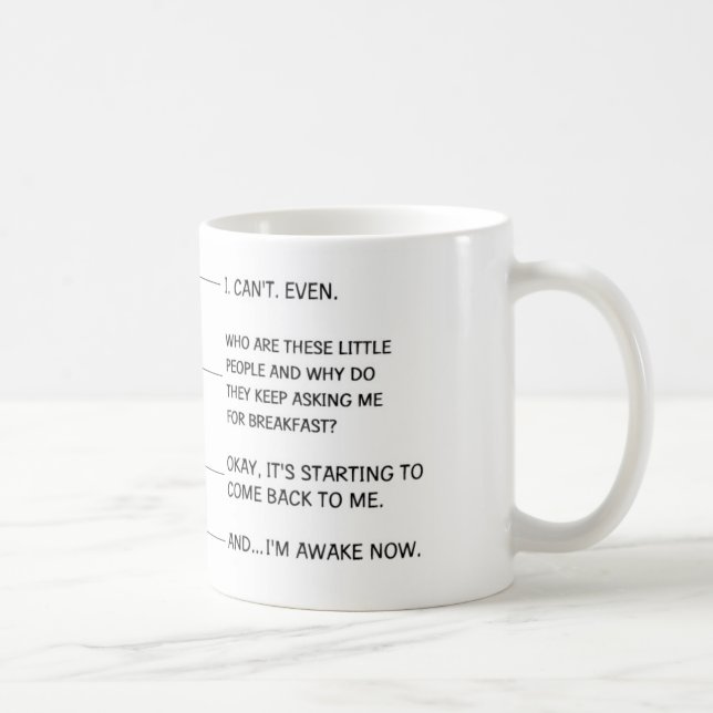 Funny Coffee Mug for Mum or Dad (Generic) (Right)