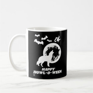 funny coffee mug  "HAPPY HOWL-O-WEEN 2"