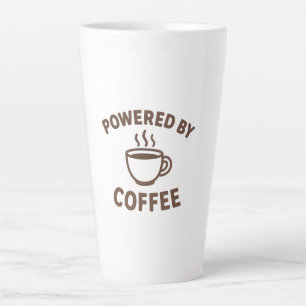 Funny Coffee Mug – “Powered by Coffee” Design