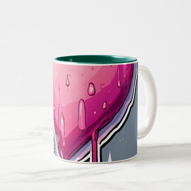 Funny Coffee Mug – ‘Shhh… Almost.  (Front Right)