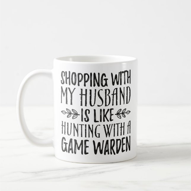 Funny Coffee Mug - Shopping Coffee Mug (Left)
