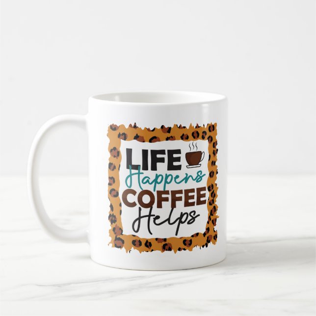 funny coffee mugs about coffee (Left)