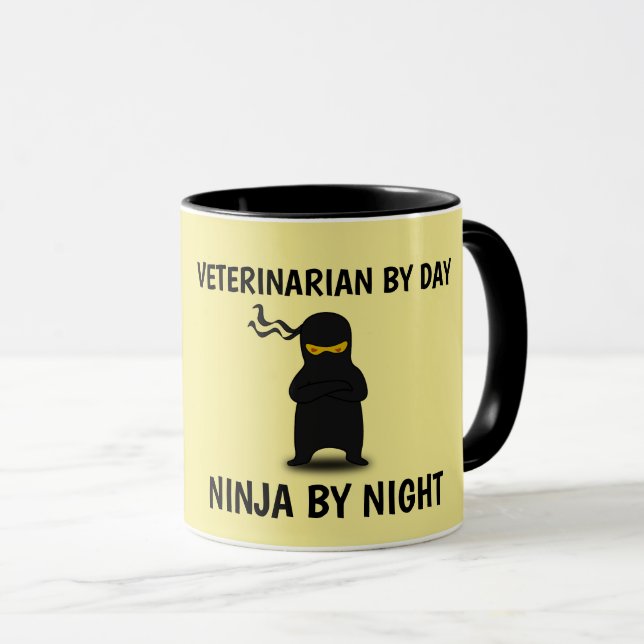 Funny Coffee mugs for VETERINARIAN (Front Right)