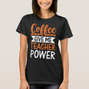 Funny Coffee Shirt for Coffee Lovers and Baristas 