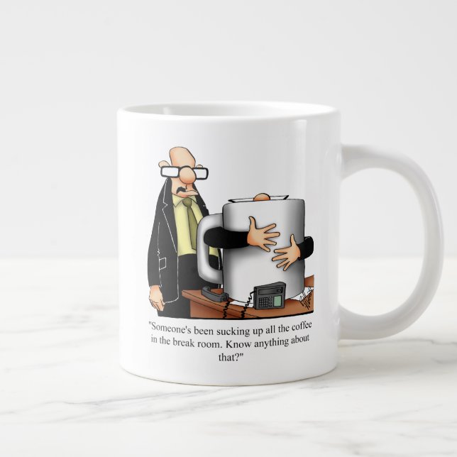 Funny Coffee Workplace Humour Mug For Him (Right)