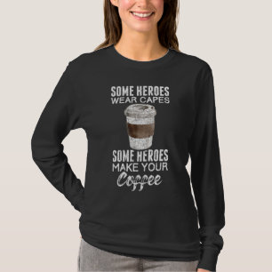 Funny Coffeemaker Coffee Lover Gift Idea Barista T-Shirt