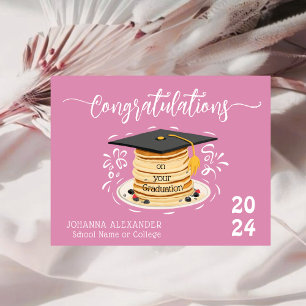 Funny College Congratulation Graduation  Card