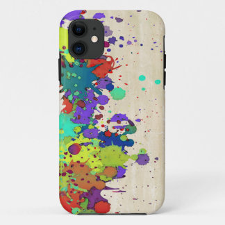FUNNY COLOR SPLASH I + your ideas iPhone 11 Case