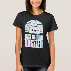 Funny Colorguard Stay in Your Toaster Marching Ban T-Shirt