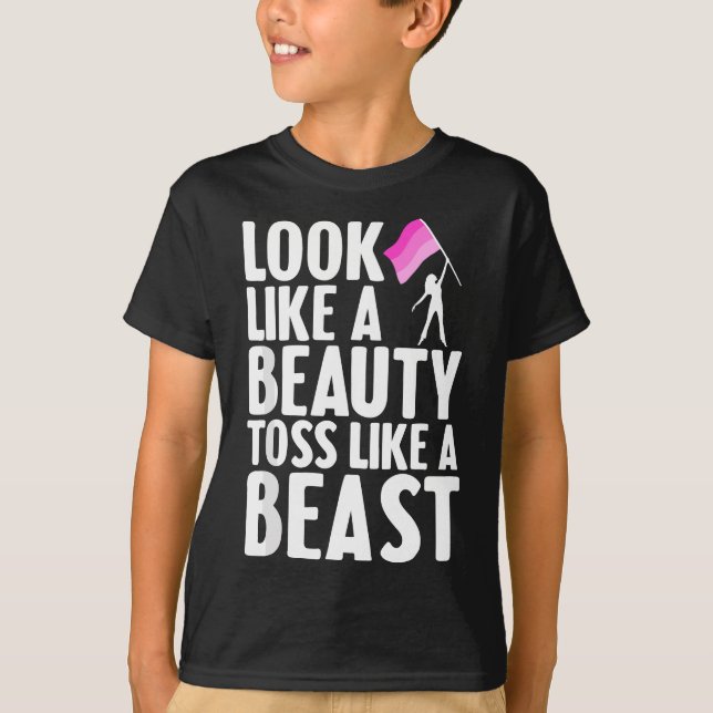 Funny Colour Guard  For Girls Women Winter Guard L T-Shirt (Front)