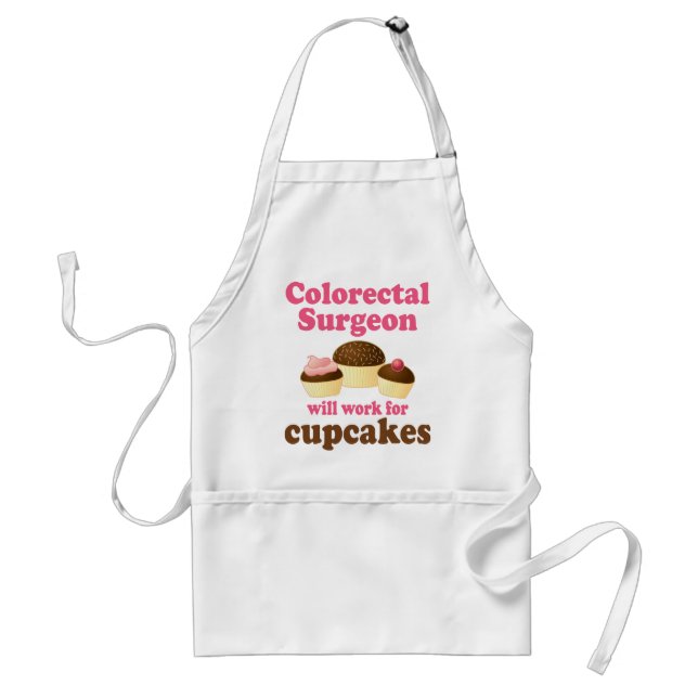 Funny Colourectal Surgeon Standard Apron (Front)