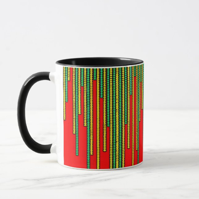 Funny Colourful 3D Digital Art Combo Mug – Perfect (Left)