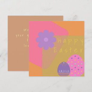 Funny Colourful Abstract Eggs Custom Text