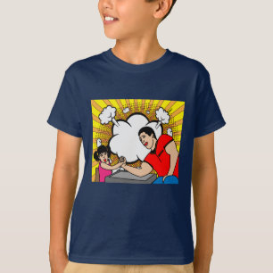 Funny Colourful Arm Wrestling T-Shirt