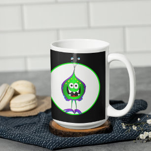 Funny, Colourful, Cartoon Monster, Halloween Coffee Mug