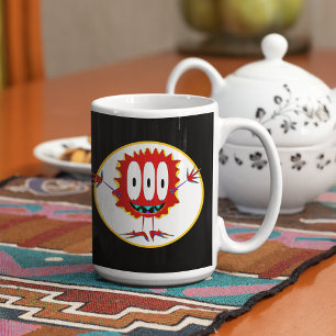 Funny, Colourful, Cartoon Monster, Halloween Coffee Mug