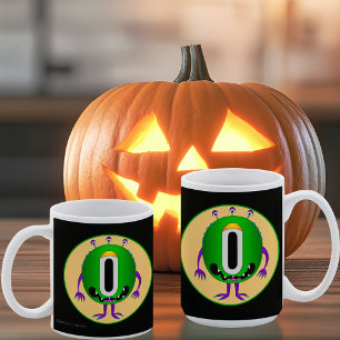 Funny, Colourful, Cartoon Monster, Halloween Coffee Mug