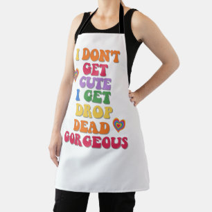 Funny Colourful LGBTQ Pride Month Apron