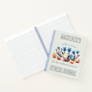 Funny Colourful Nudibranchs Dance Fitness Journal