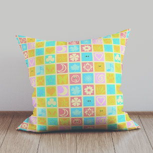 Funny Colourful Pattern Baby Cushion