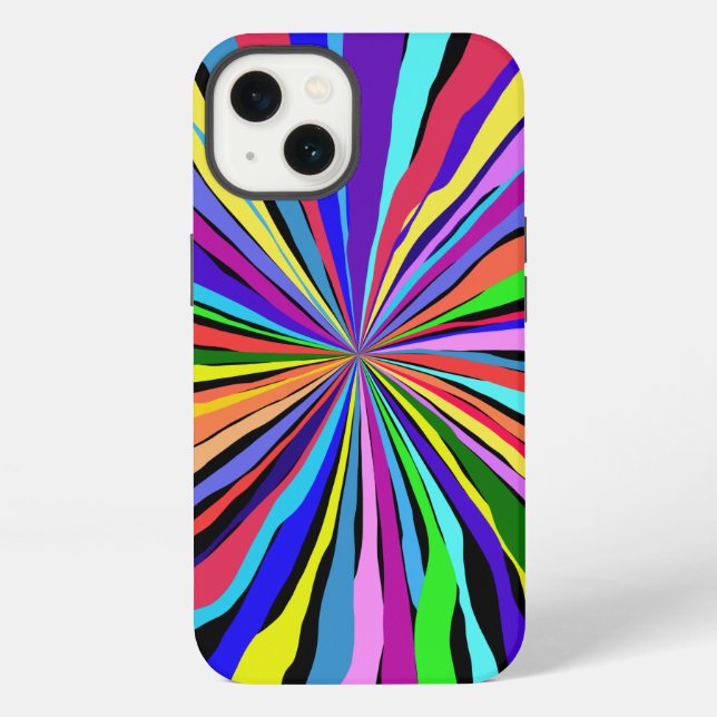 Funny Colours iPhone Case (Back)