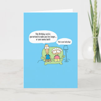 Funny Comic Birthday Card - 119