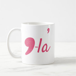 Funny Comma La Kamala Harris 2024 Election Haris  Coffee Mug