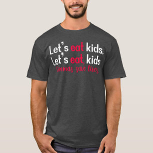 Funny Commas Saves Lives  T-Shirt