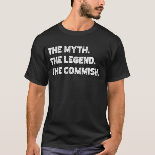 Funny Commish Fantasy Footbal Commissioner T-Shirt