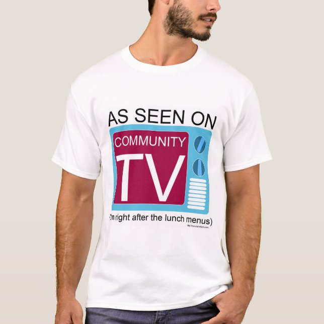 Funny Community TV Classic Motto T-Shirt (Front)