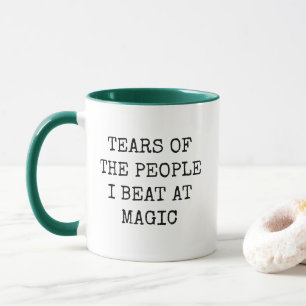 Funny Competitive Magic Card Game Mug