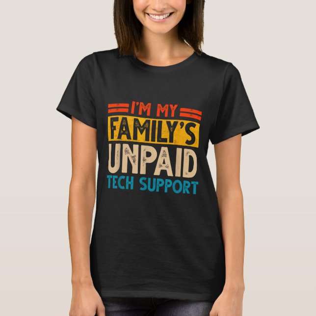 Funny Computer Engineer Tech Lover Geek Nerd Tech  T-Shirt (Front)