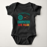 Funny Computer Science Hardware Coder It Admin Baby Bodysuit<br><div class="desc">Programming Gift for Computer Engineering Scientist. Funny Computer Science Hardware Coder It Admin.</div>