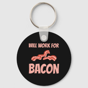 Funny Con Design For Men Women Bbq Pork Food Con L Key Ring