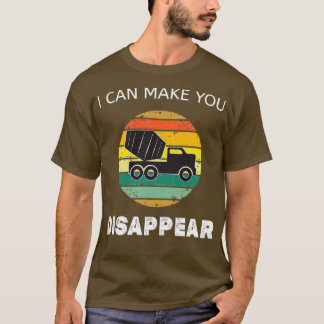Funny Concrete Mixer Cement Mixer Truck Driver Gif T-Shirt