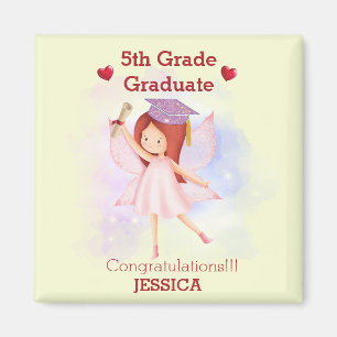 Funny Congrats 5th grade Magnet