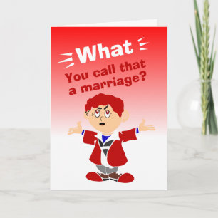 funny congratulations for  wedding anniversary card