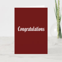 Funny Congratulations  - generic congrats