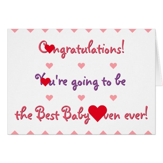 Funny Congratulations Mum To Be Baby Shower Card Zazzle Com Au