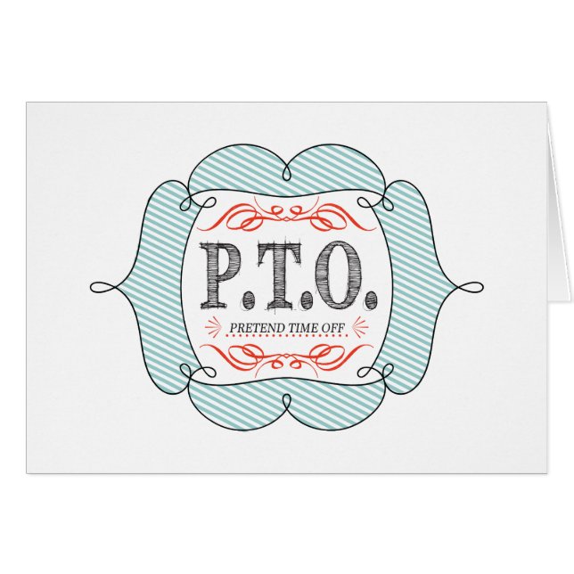 Funny Congratulations Promoted to Pretend Time Off (Front Horizontal)