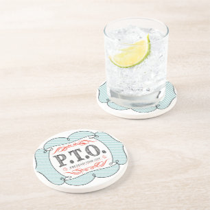 Funny Congratulations Promoted to Pretend Time Off Coaster