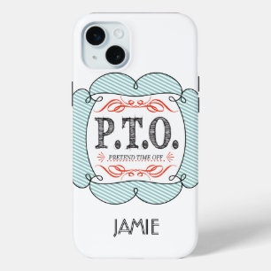 Funny Congratulations Promoted to Pretend Time Off iPhone Case