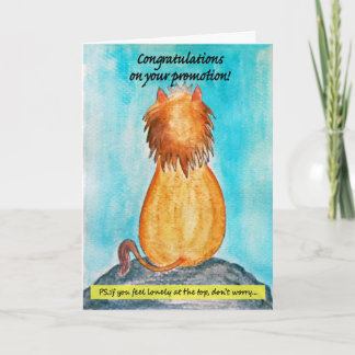 Funny congratulatory card