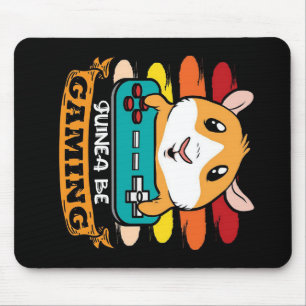 Funny Controller Guinea Pig Gift Lovers Mouse Pad