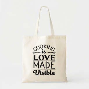 Funny Cook Cute Chef Baker, Baking Cooking Kitchen Tote Bag